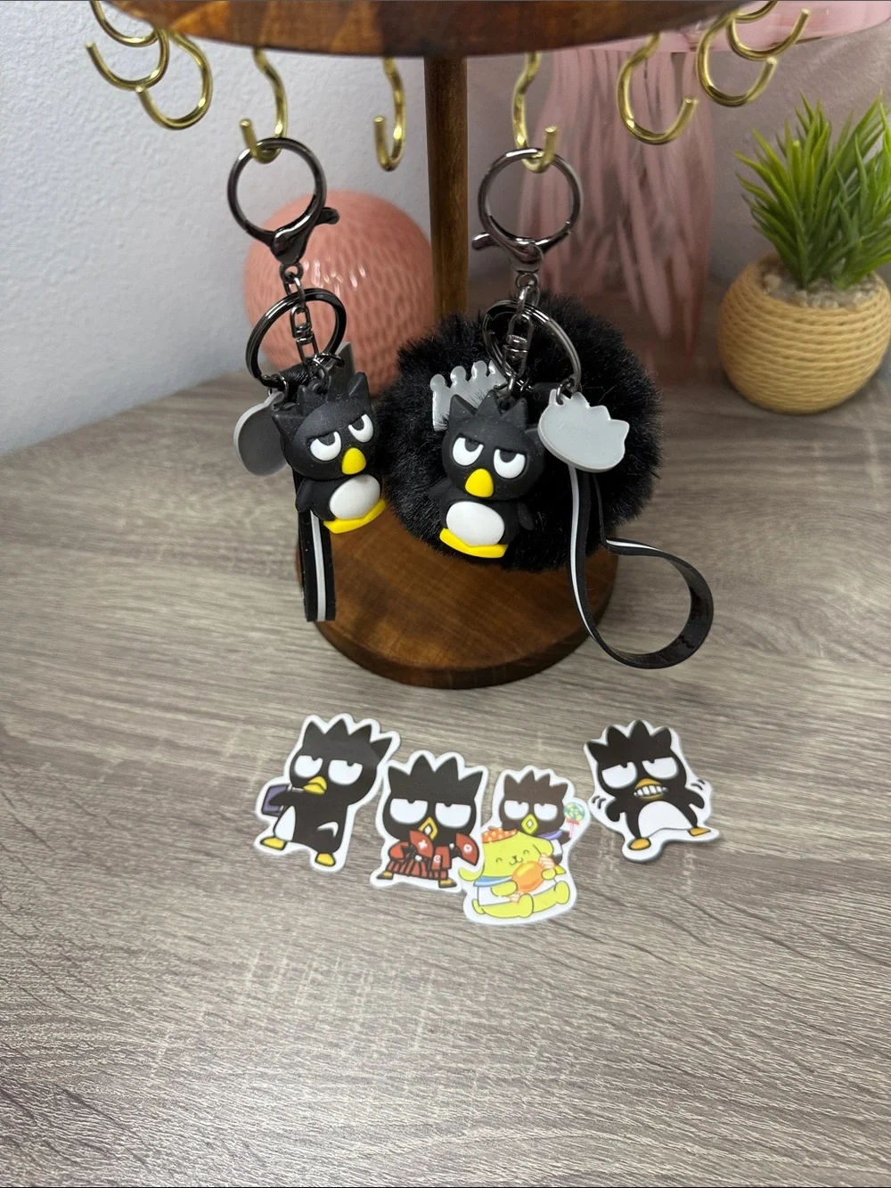 Sanrio Badtz-Maru Keychain Bundle